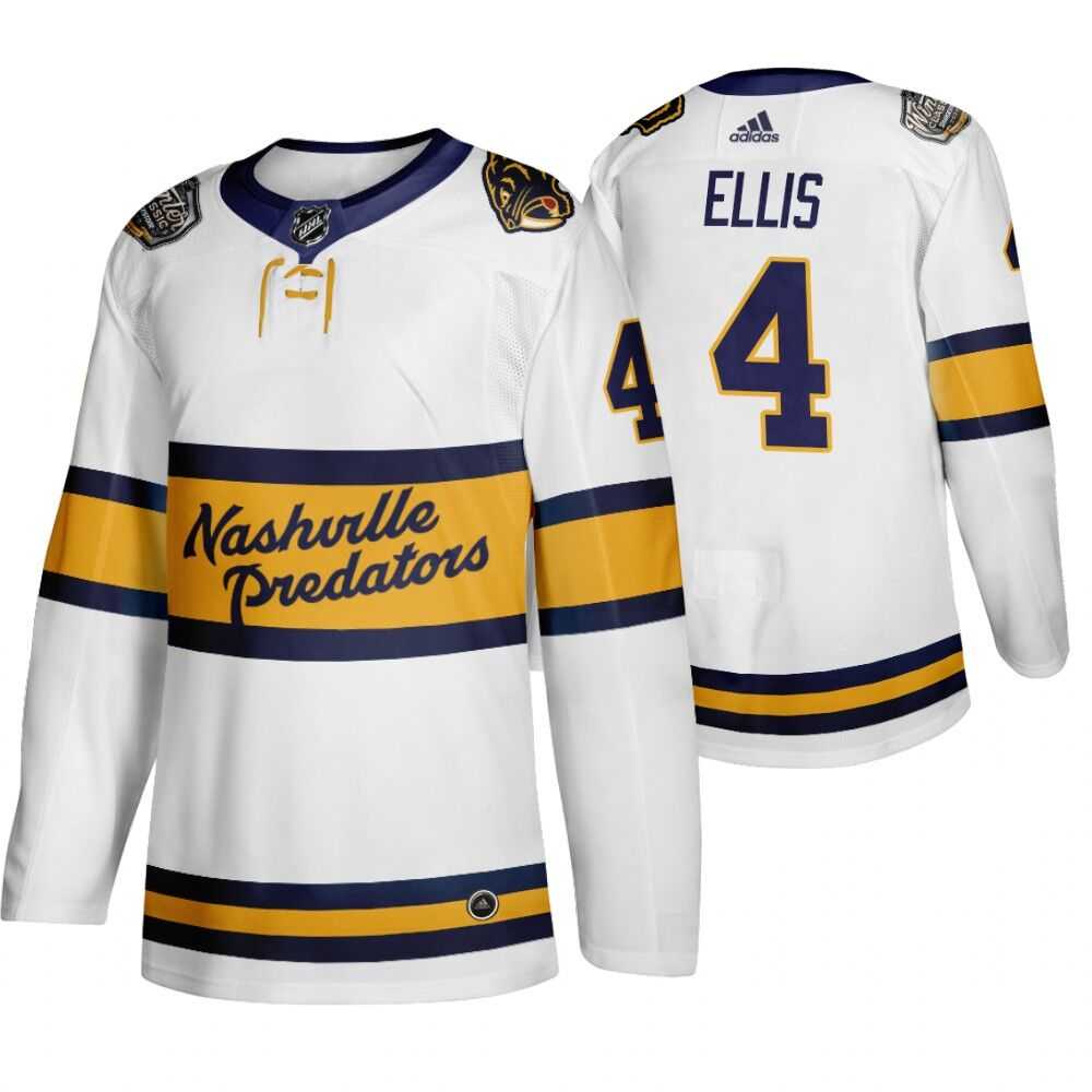 Predators 4 Ryan Ellis White 2020 Winter Classic Adidas Jersey,We sell and wholesale Predators 4 Ryan Ellis White 2020 Winter Classic Adidas Jersey on line form chian!
